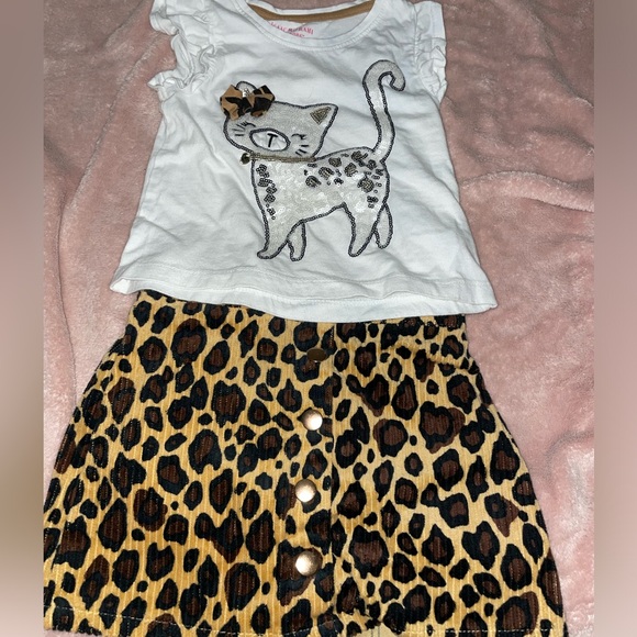 Girls Skirt and Top Set - Picture 1 of 2